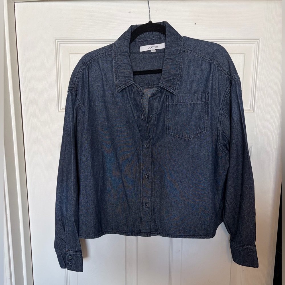Joe's Jeans Dark Blue Jean shirt